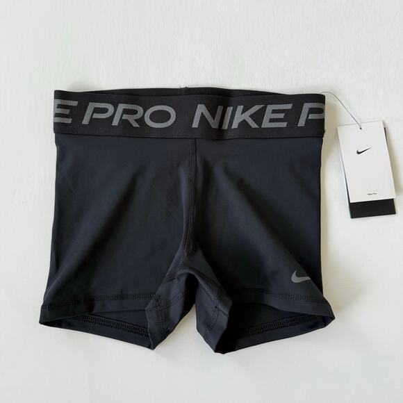Nike Pro Womens 3” Short Black Size M NWT - Picture 4 of 6